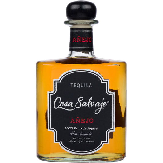 Amber Bottle - Añejo Tequila